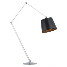 Zykantos lampa podłogowa czarna 1x15W E27 230V